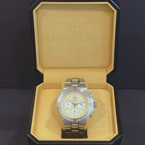 Breitling 百年靈 Hercules A39362 奶油面男裝錶
