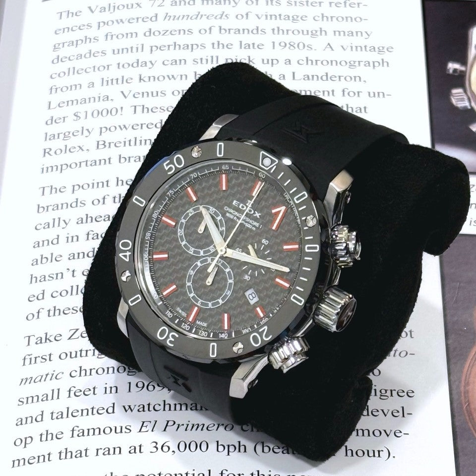 EDOX Chrono Offshore 1 10221-3-NIRO2 男裝錶