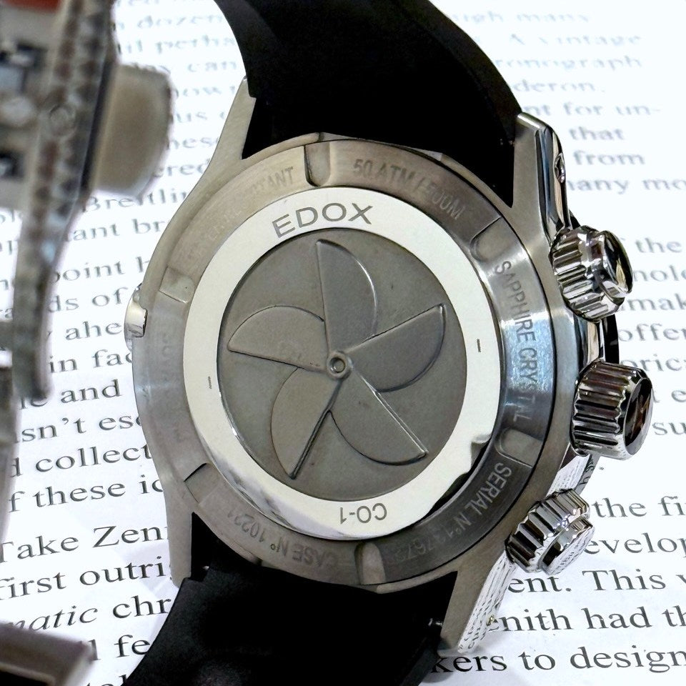 EDOX Chrono Offshore 1 10221-3-NIRO2 男裝錶