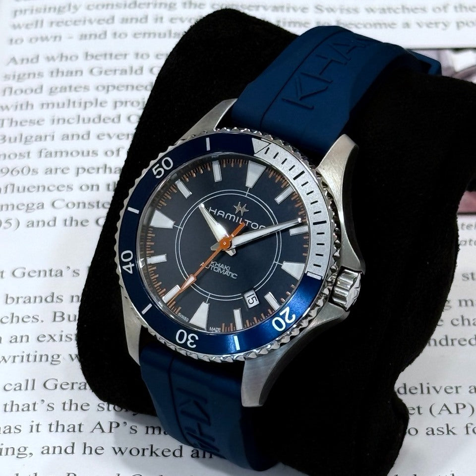 Hamilton Khaki Navy Scuba Auto Syroco H82385340 男裝錶