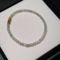 冰烏雞翡翠手串 3.8mm