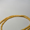 冰黃翡翠項鍊 3.9mm
